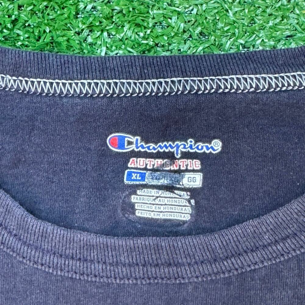 Champion Authentic Men’s Sleeveless Athletic Black Tank Top - Picture 3 of 5